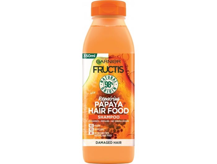 Garnier Frucitis šampon za oštećenu kosu Papaya 350 ml