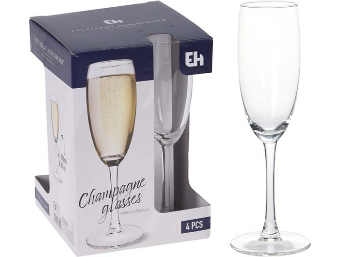 EH čaše za šampanjac 4/1 180 ml