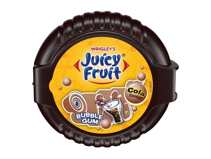 Juicy Fruit žvake traka Cola 56 g