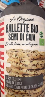 Fiorentini bio krekeri chia 120 g