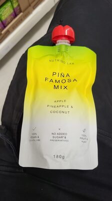 Nutrino Lab Fruit Snack kašica od jabuke, ananasa i kokosa 180 g
