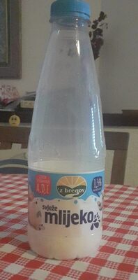 Vindija 'z bregov svježe mlijeko light 1,5 % m.m. 1 L