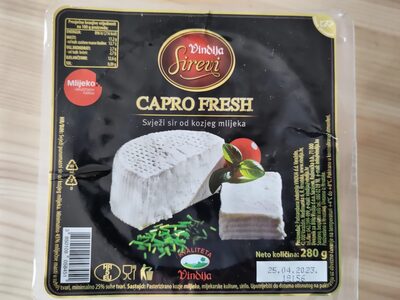 Capro Sir Svježi Kozji 280 G