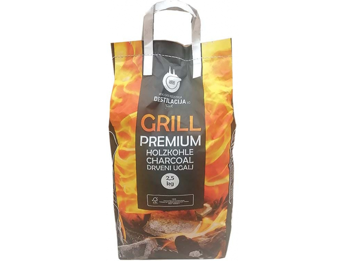 Grill Premium drveni ugljen 2,5 kg