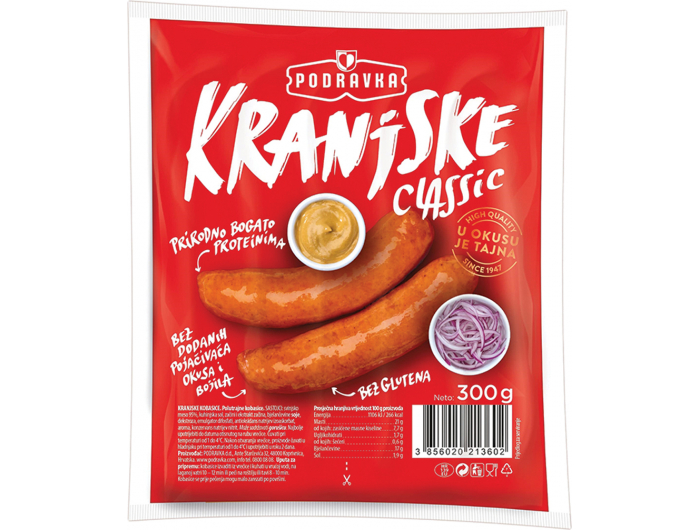 Podravka Kranjska kobasica 300 g