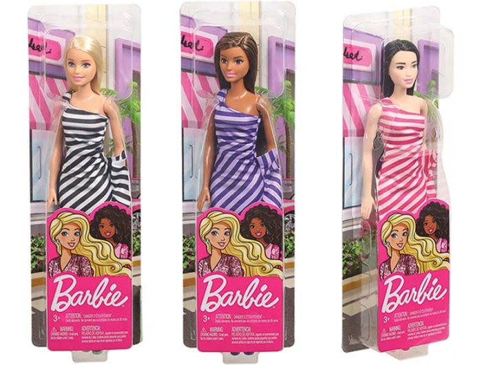 Igračka Barbie u sjajnoj haljini