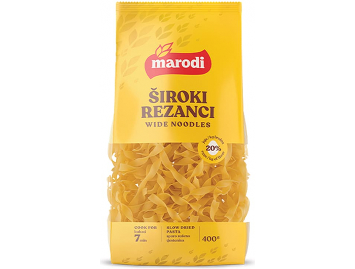 Marodi Tjestenina Široki rezanci 400 g