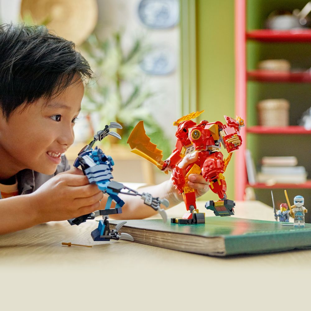 Lego Kaijev elementarni vatreni robot