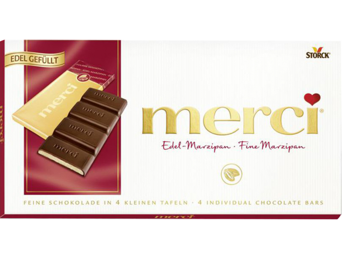 Merci Tamna čokolada Marcipan 112 g