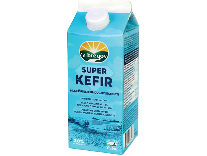 Z Bregov Super kefir 3,0% m.m. 750 g