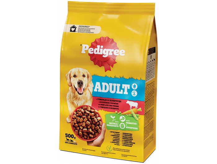 Pedigree Adult hrana za pse govedina i povrće 500 g