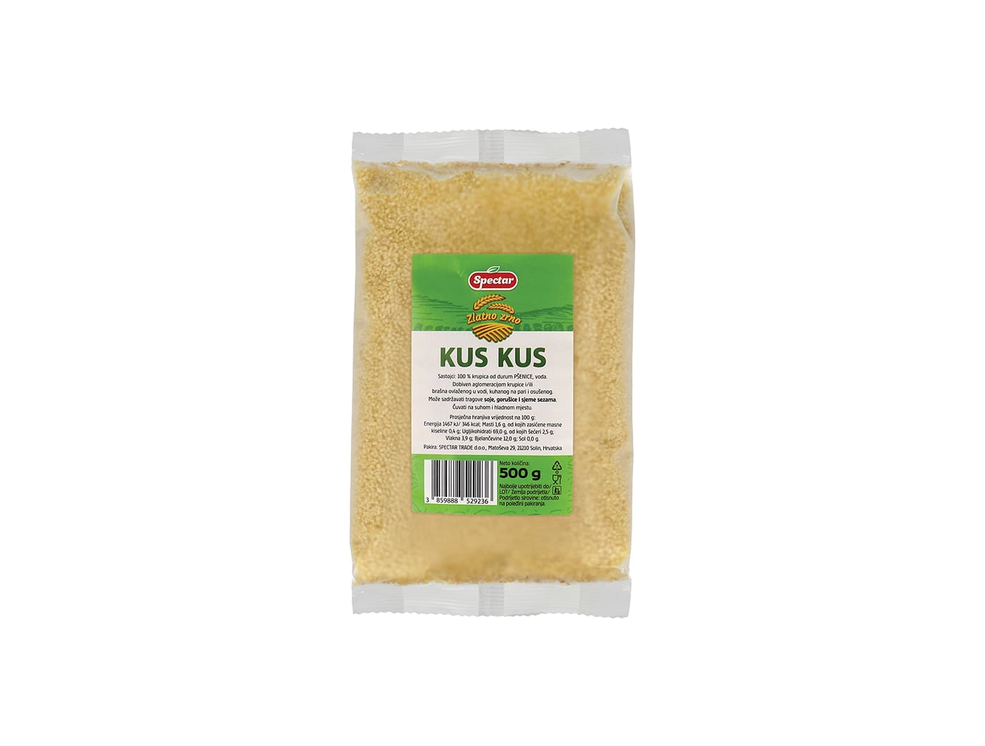 Spectar Zlatno Zrno kus kus 500 g