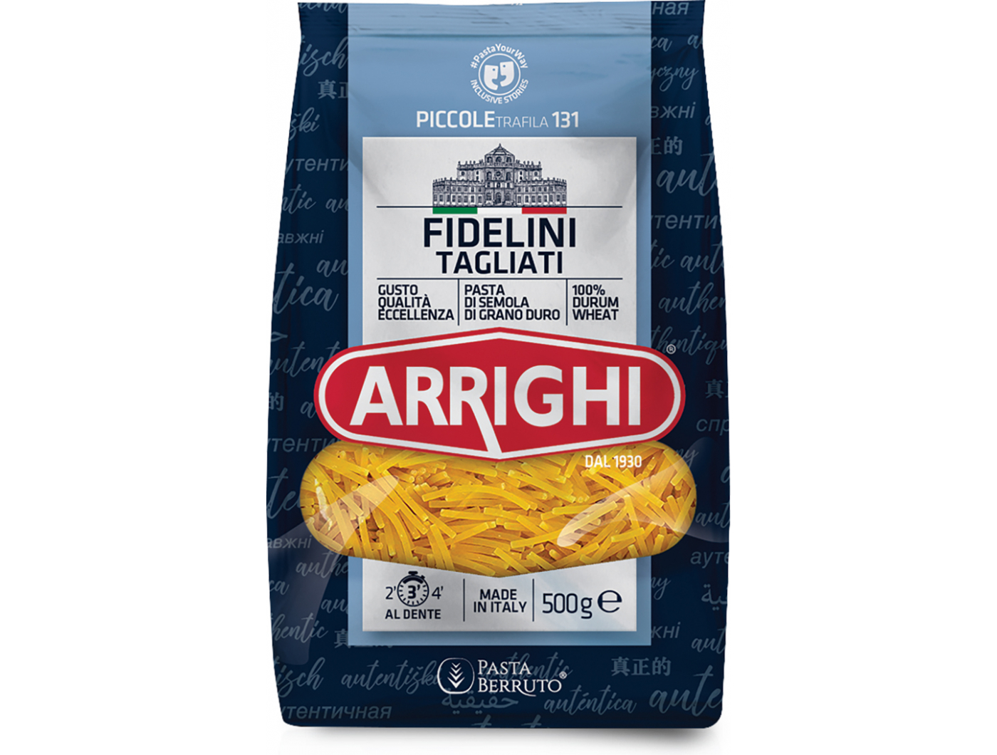 Arrighi Tjestenina Fidelini 500 g