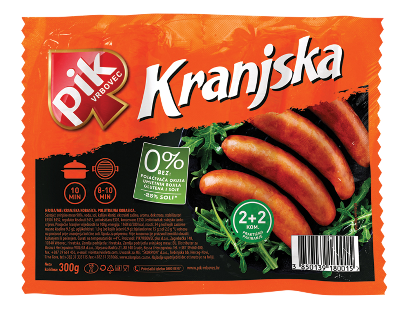 Pik Kranjska kobasica 300 g