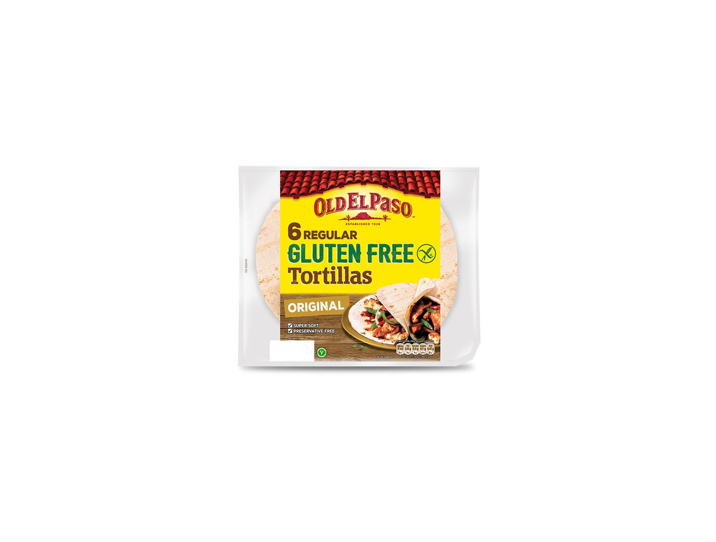 Old El Paso Tortilja bez glutena 216 g