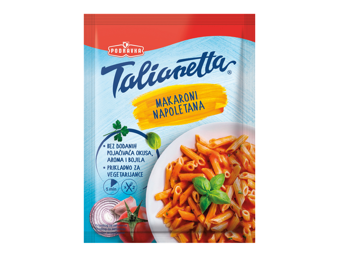 Podravka Talianetta makaroni napoletana 160 g