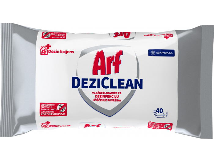 Arf dezi clean vlažne maramice 40 kom