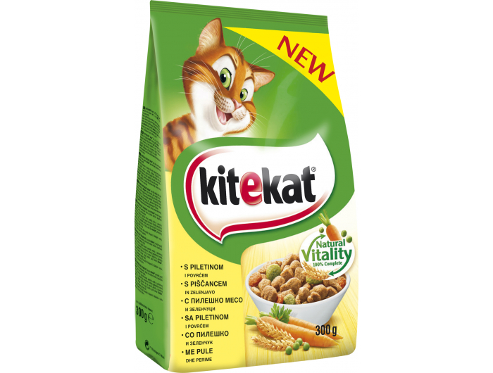 Kitekat hrana za mačke piletina i povrće 300 g