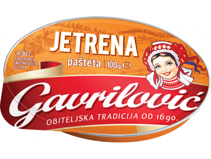 Gavrilović pašteta jetrena 100 g