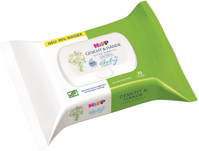 HiPP Ultra sensitive Dječje vlažne maramice 20 kom