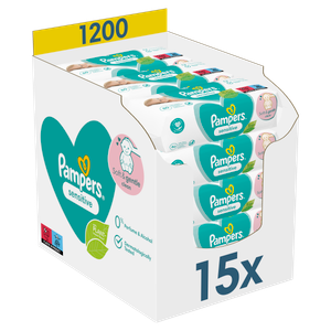 Pampers Vlažne maramice sensitive 1 KOM 52 kom