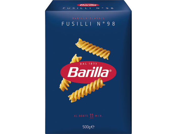 Barilla tjestenina fusilli br.98 500 g