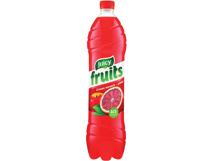 Juicy Fruits Negazirano piće crvena naranča 1,5 L