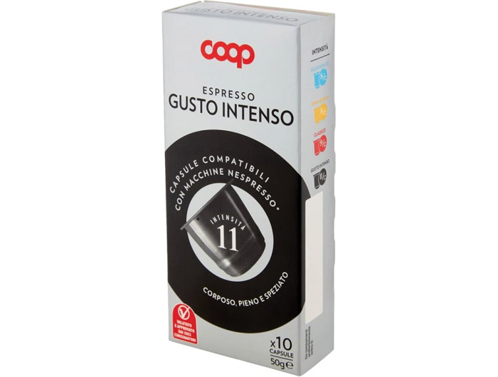 Coop kava kapusle Gusto Intenso 50 g