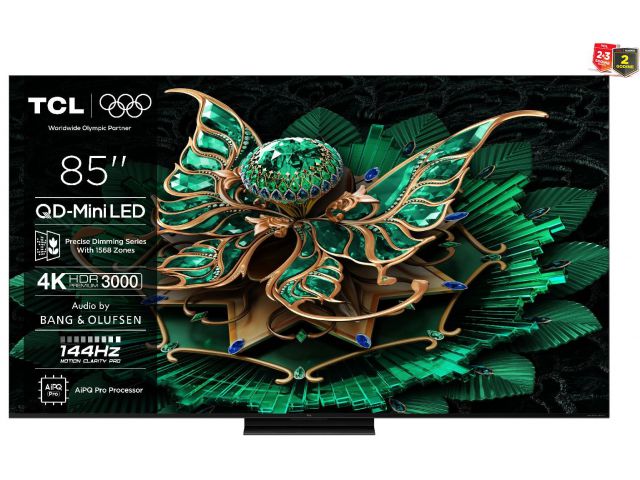 TCL 85C7K televizor, 85" (215.9 cm), QD MiniLED, Ultra HD, Google TV