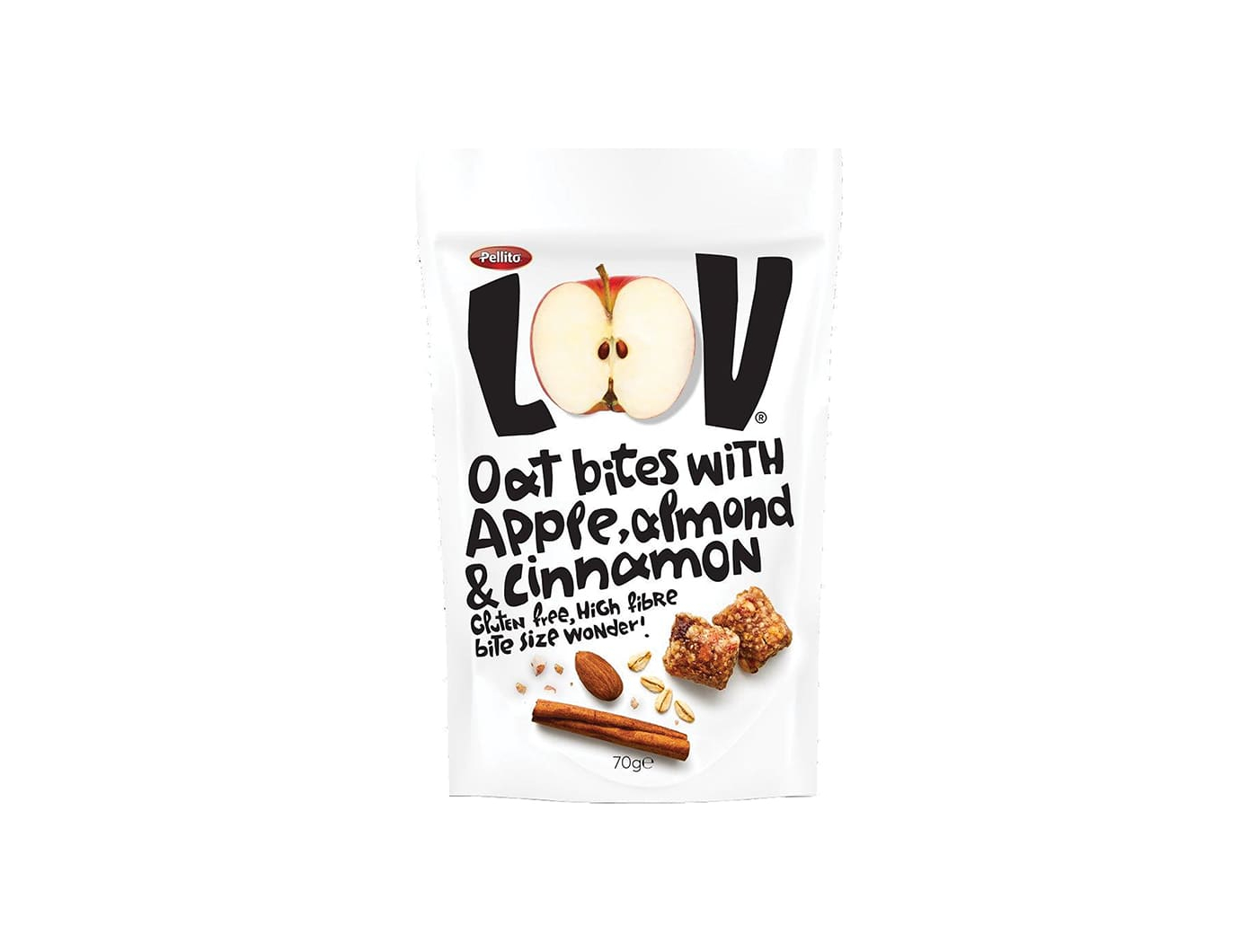 Lov zobeni snack jabuka, badem i cimet 70 g